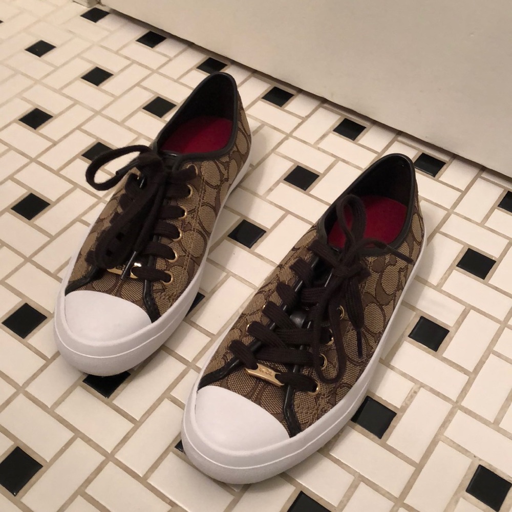 Coach Logo Shoes